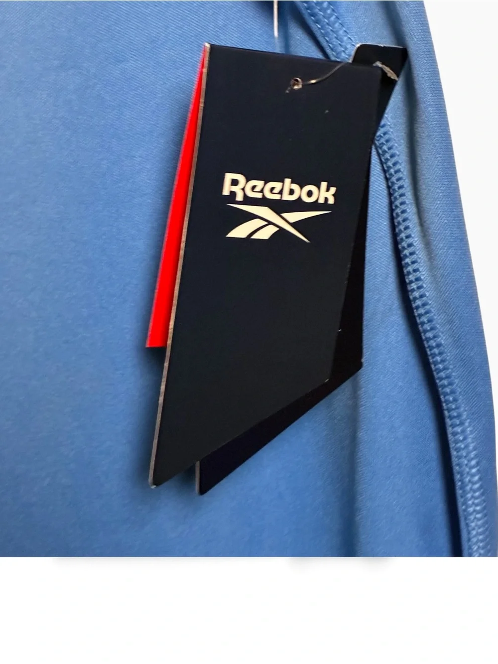 Reebok Men’s Light Blue Athletic Shorts with Drawstring
